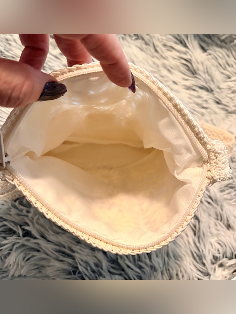 Boho Crochet Shoulder Bag - Picture 8 of 9